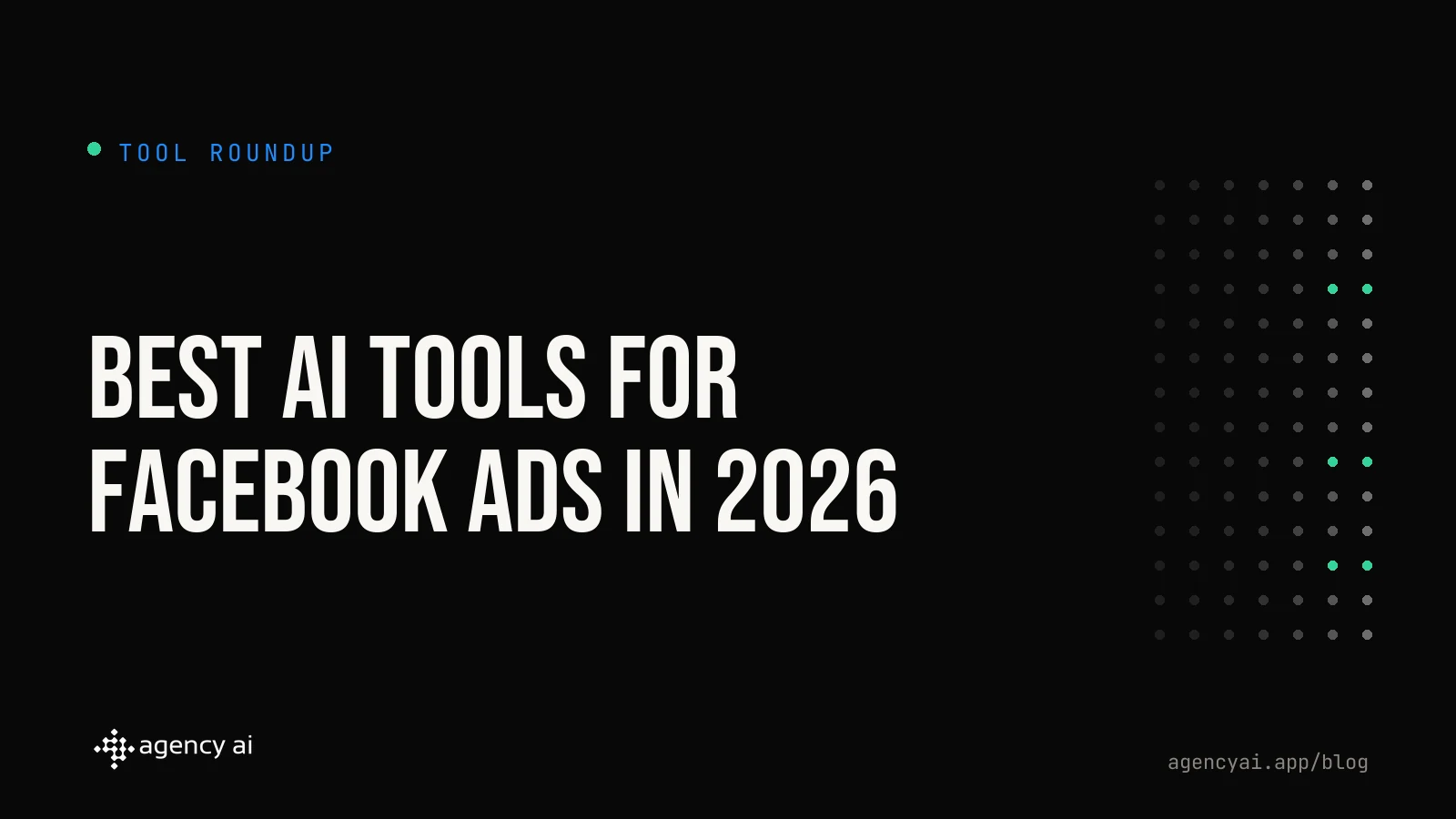 Best AI Tools for Facebook Ads in 2026