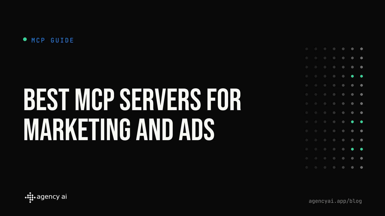 Best MCP Servers for Marketing and Ads in 2026