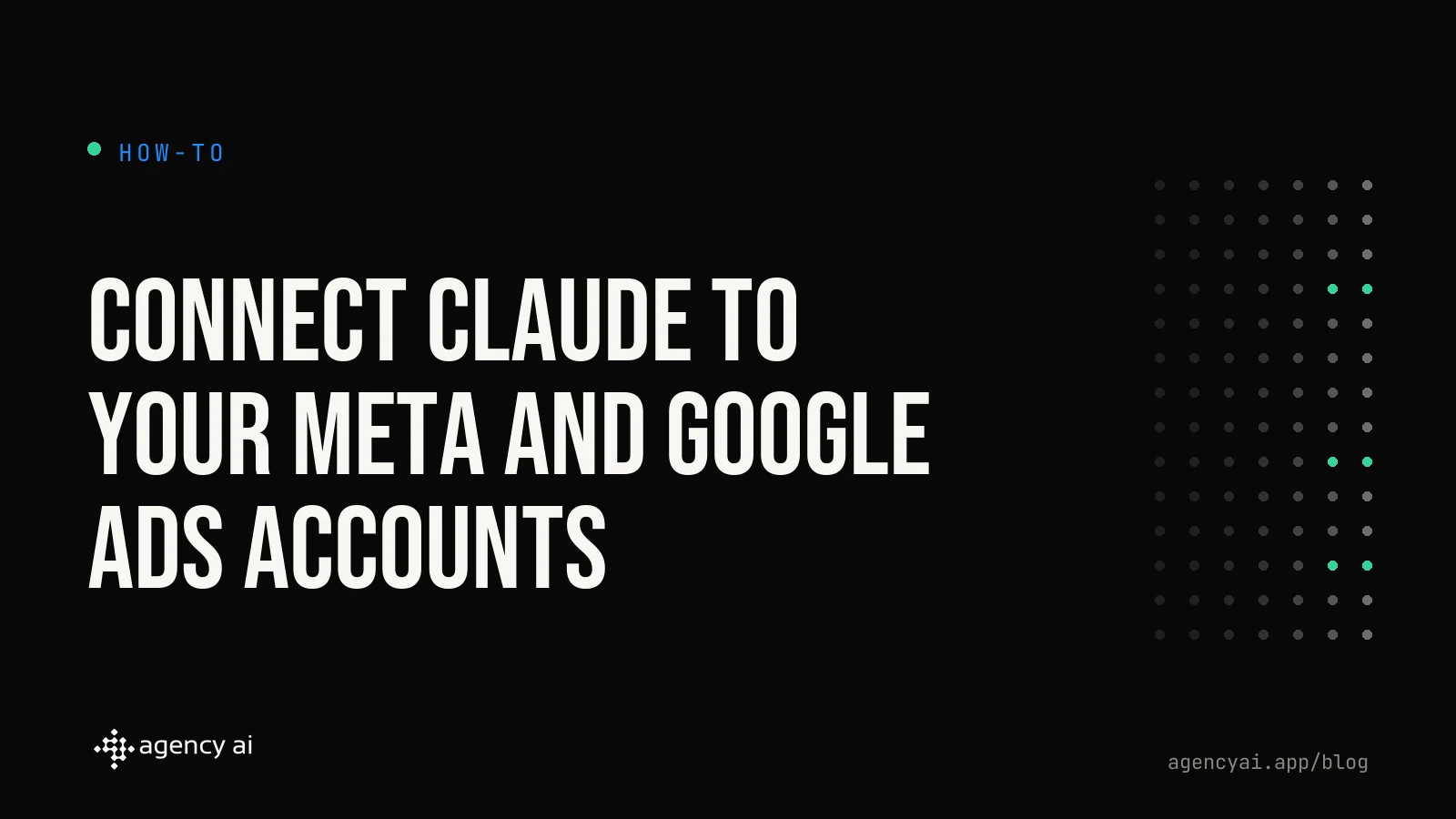 How to Connect Claude to Google Ads and Meta Ads Accounts