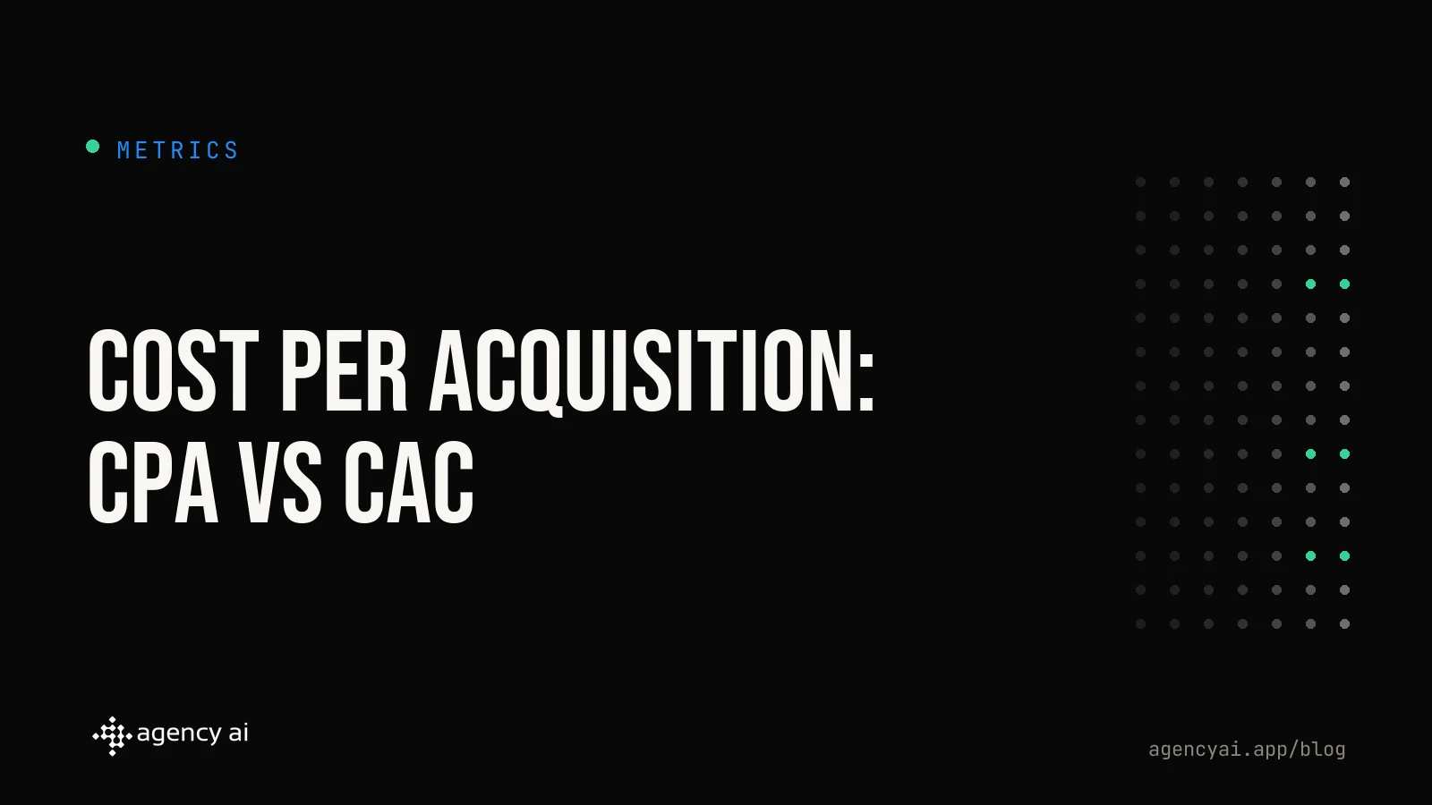 Cost Per Acquisition: The CPA Formula, CPA vs CAC, and What Good Looks Like