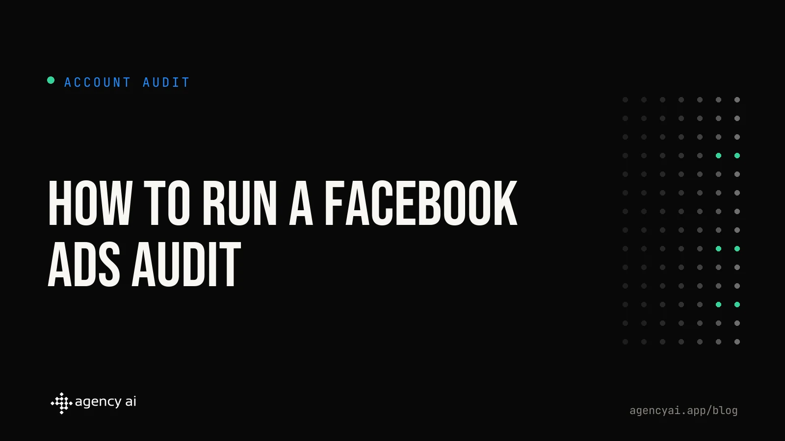 How to Run a Facebook Ads Audit on a Shopify Store