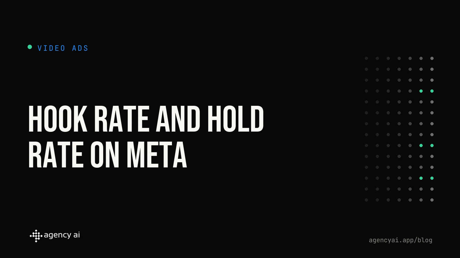 Hook Rate and Hold Rate on Meta: Formulas, Benchmarks and Fixes
